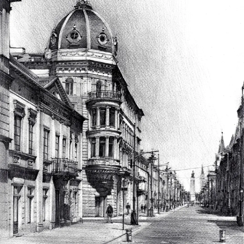 Rysunek Architektoniczny – tło