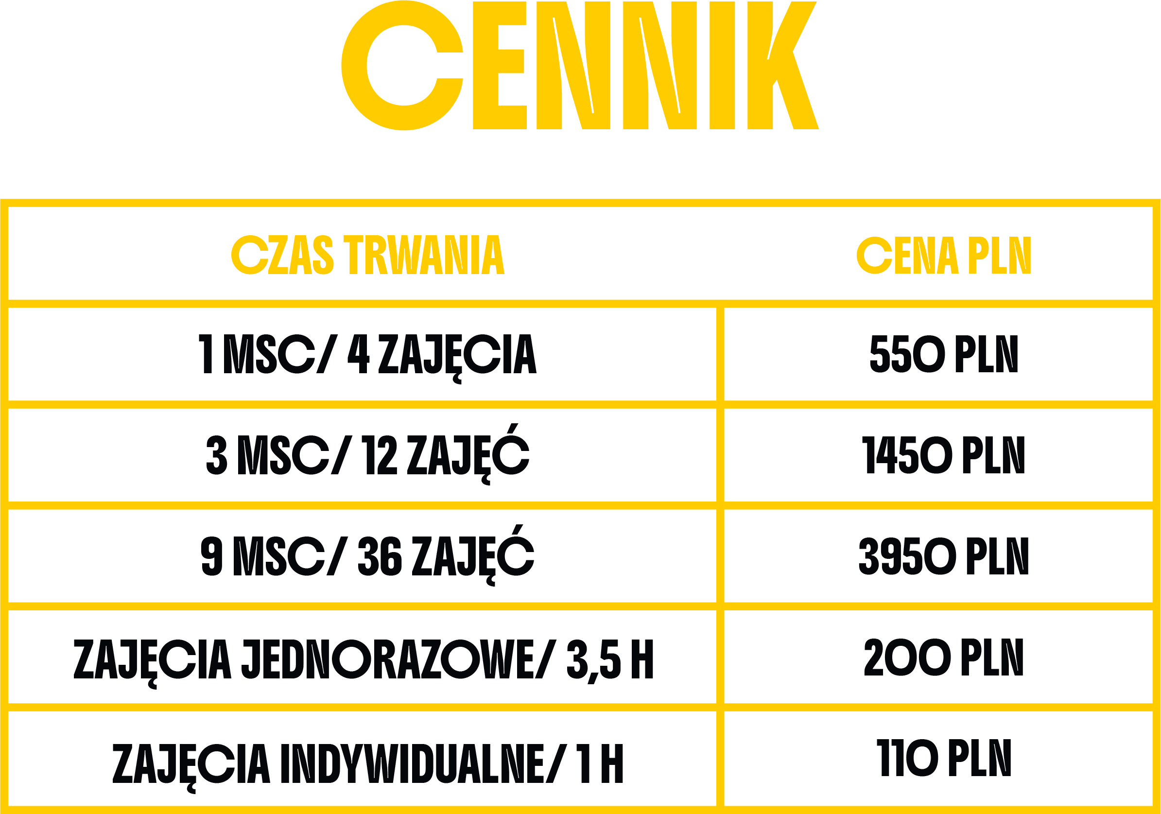Cennik kursu rysunku architektonicznego w Studio Formad w Łodzi: od 550 zł za miesiąc, 200 zł za pojedyncze zajęcia, 110 zł za godzinę indywidualną.